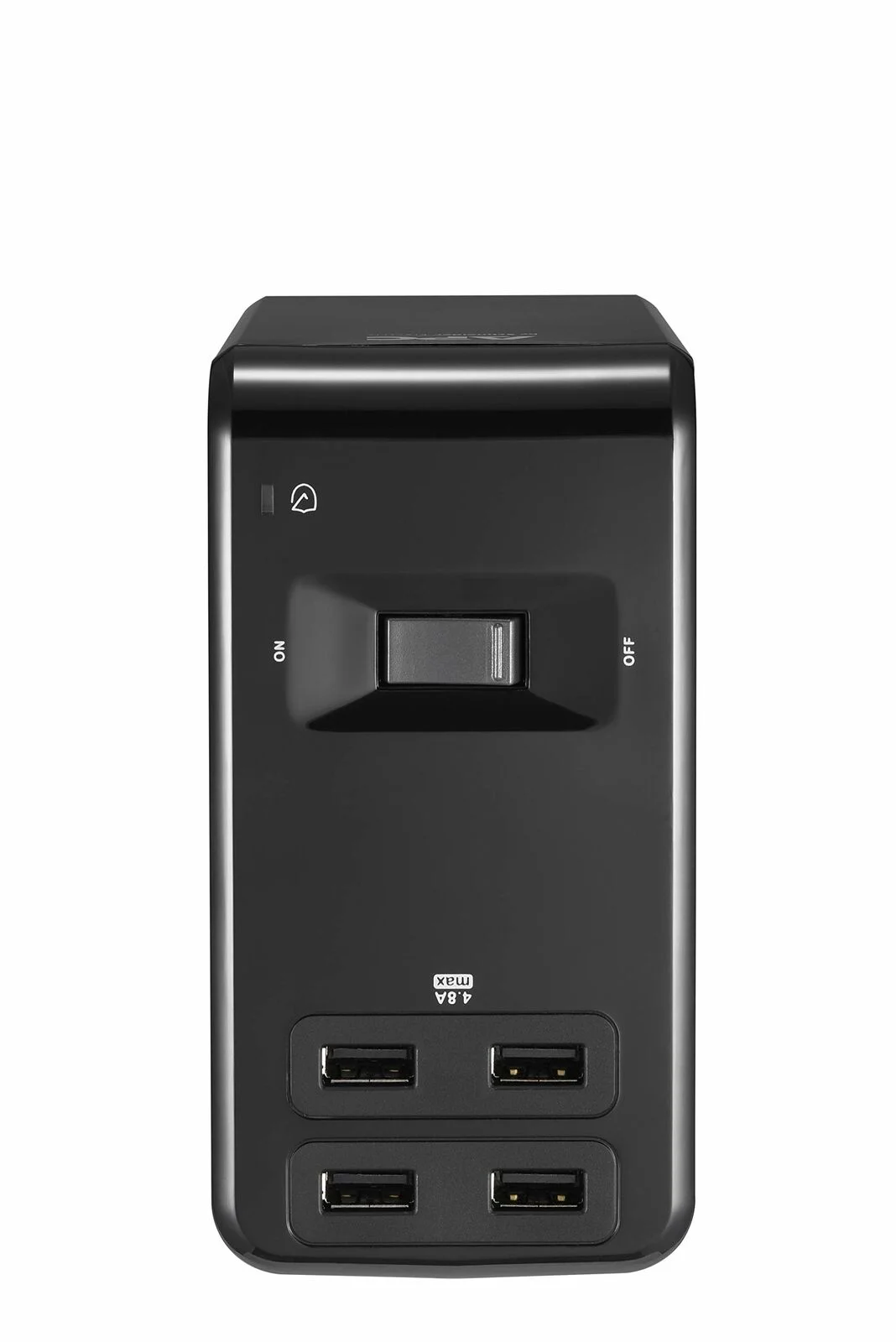 APC PE6U4 Essential SurgeArrest Desk-Mount Power Station with 6 Outlets and 4 USB Charging Ports (Black)