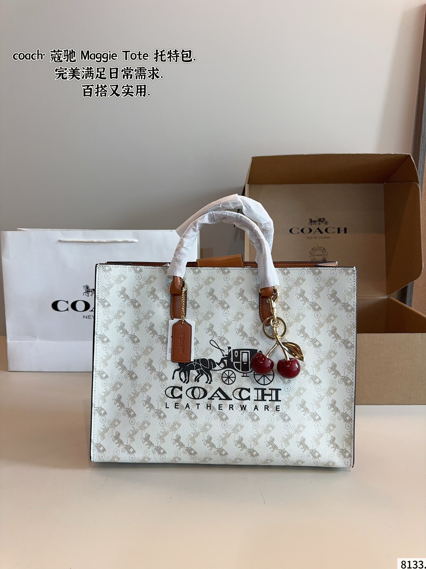 Coach Maggie Spring/Summer New Tote Bag - cnluxepick