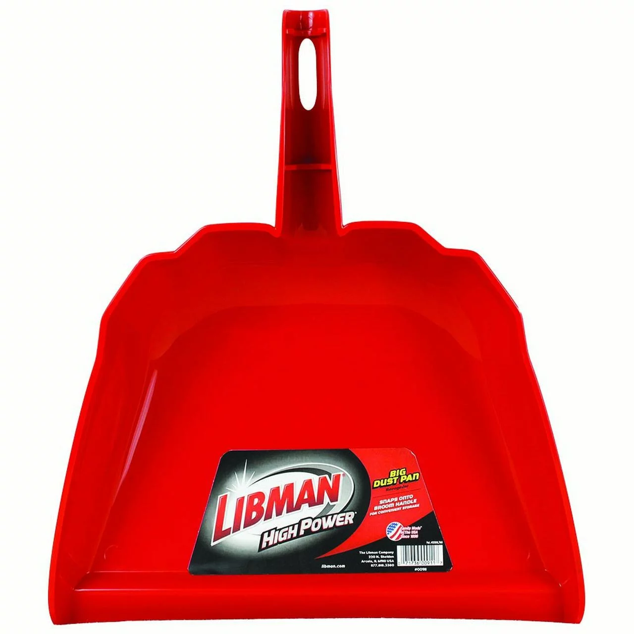 Libman High Power Big Dustpan red