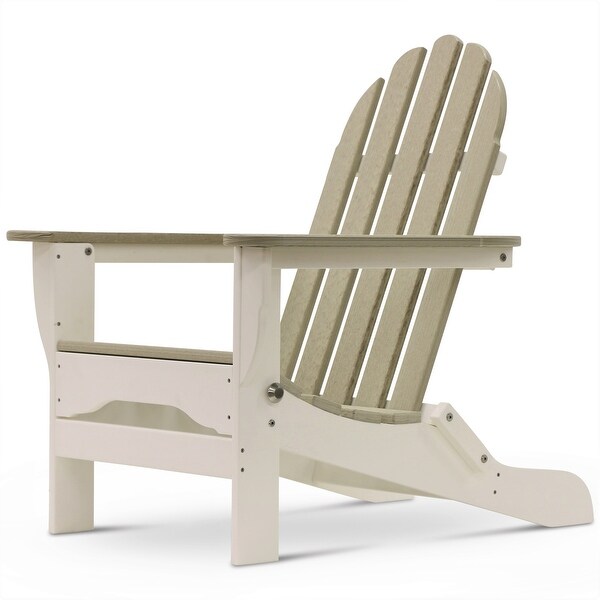 Nelson Recycled Plastic Folding Adirondack Chair by Havenside Home