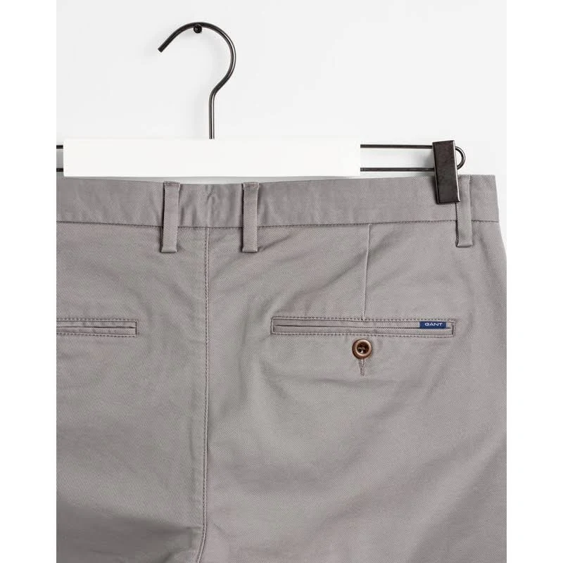 Gant Slim Fit Tech Prep Chinos, Grey