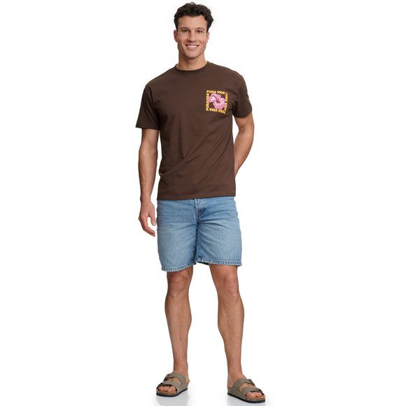 Jonas Nielsen Herren T-Shirt mit Rücken-Print