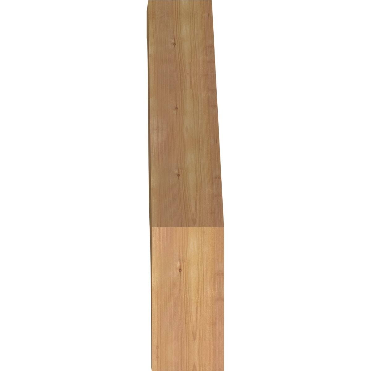 3 1/2x22W x 24x22D x 28x22H Funston Smooth Brace, Western Red Cedar