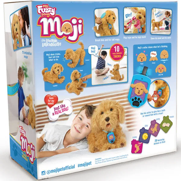 Moji Various The Lovable Labradoodle Interactive Puppy Toy