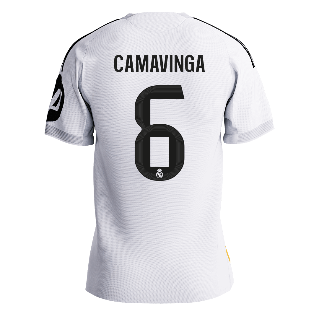 CAMAVINGA #6 Real Madrid Home Player Version Jersey 2025/26