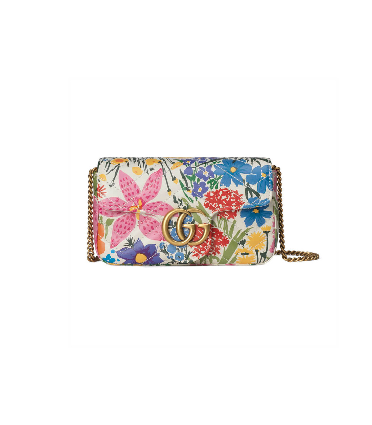 Gucci GG Marmont Ken Scott Print Super Mini Bag