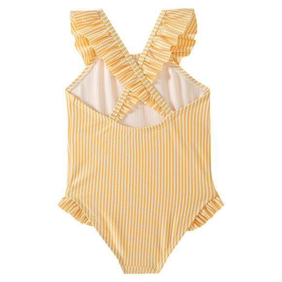 Famy Baby Badeanzug mit Seersucker-Streifen