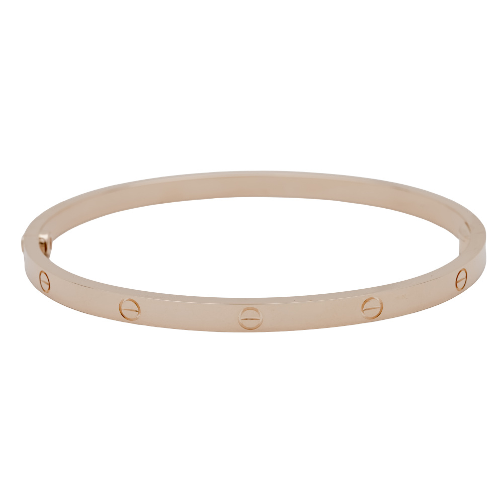 Cartier Love Bracelet 18K Rose Gold B6047300