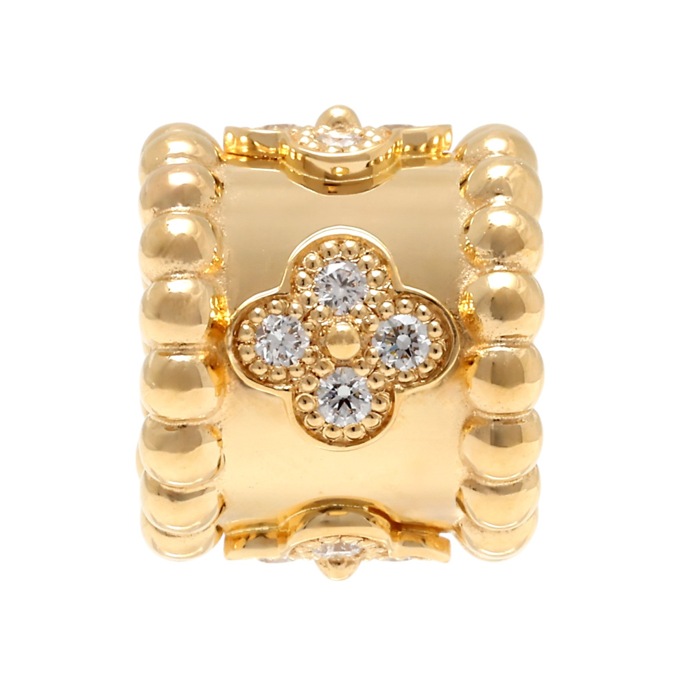 Van Cleef & Arpels Perlet Necklace 18K Yellow Gold Diamond VCARO3YG00
