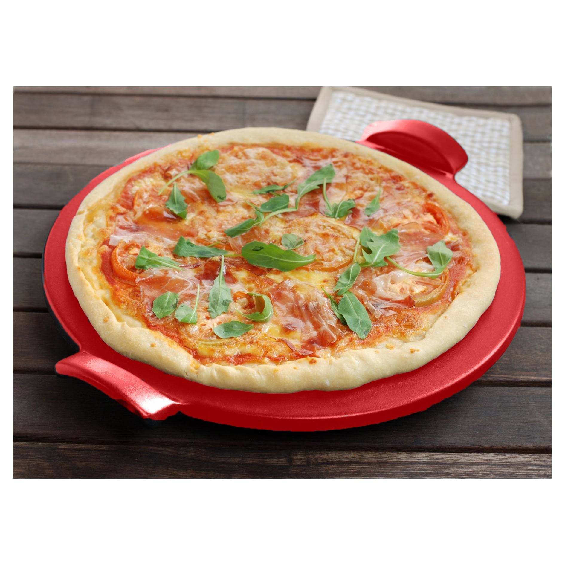 Emile Henry Flame Red Pizza Stone