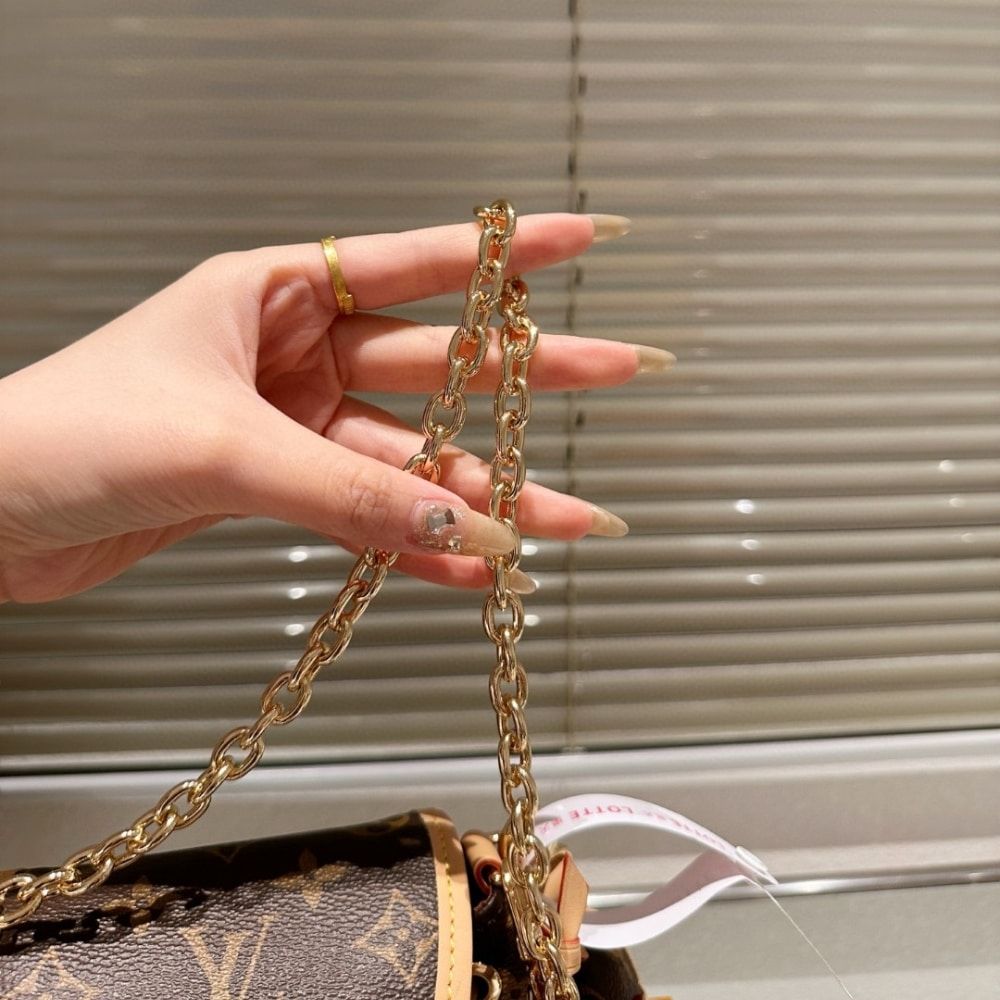 Louis Vuitton Odyssey Bag Monogram Brown 10.6 Inches M25085