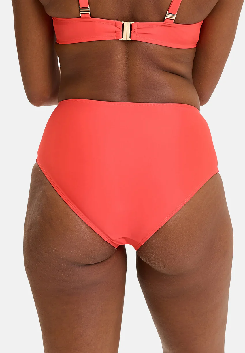 Culotte de bain taille haute Managua Rose Pomelo
