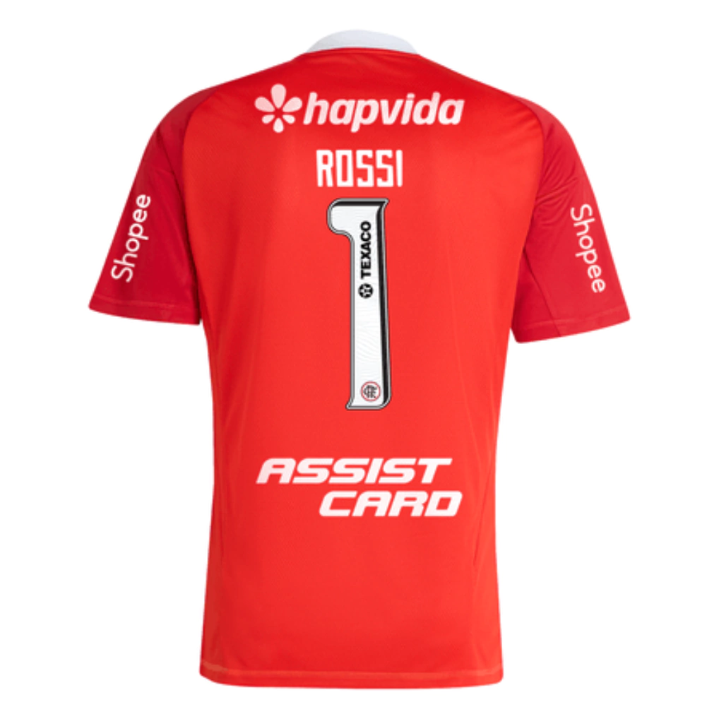 Flamengo 25 - 26 Third Goalkeeper T-shirt (with sponsored version) Men's Red Fan Version