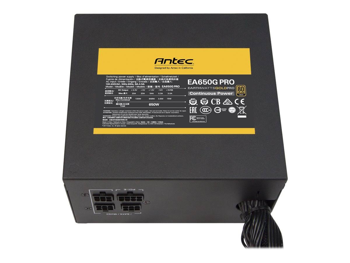 Antec EA650G Pro 80 Plus Gold PSU, 650W