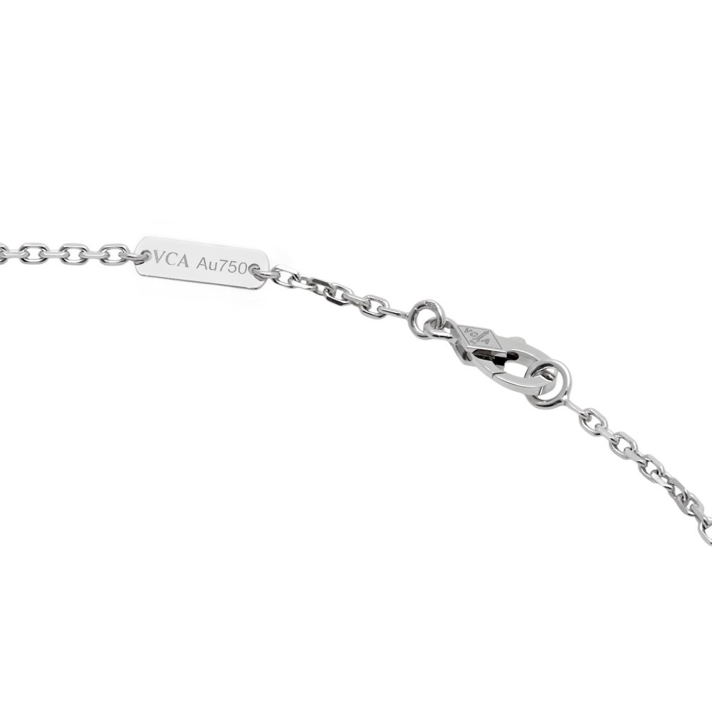 Van Cleef & Arpels Fauna de Papillon Necklace 18K White Gold Diamond VCARO3M400