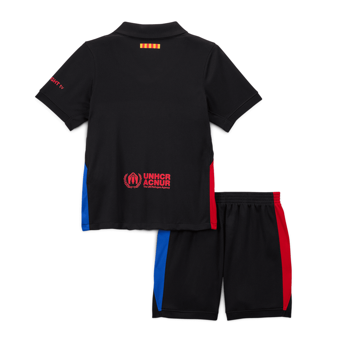 Barcelona Away Kids Soccer Jerseys Kit