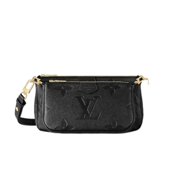 Louis Vuitton Multi Pochette Accessoires Black 23Cm
