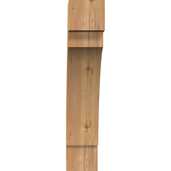 5 1/2x22W x 22x22D x 28x22H Merced Smooth Brace, Western Red Cedar