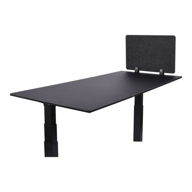 Stand Up Desk Store Refocus Raw Clamp on Acoustic Desk Divider Mounted Privacy Panel To Reduce Noise And Visual Distractions