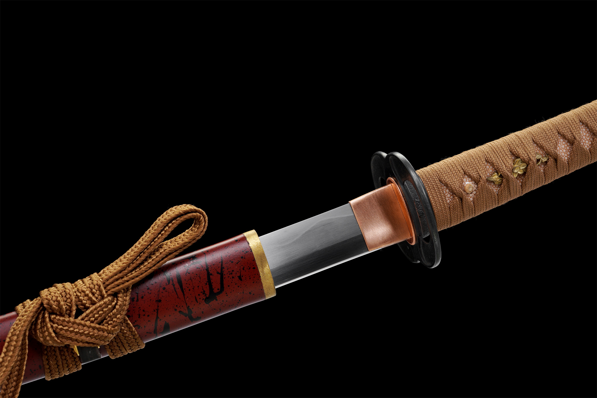 Sakabato Reverse-Blade Katana – T10 Clay Tempered, Full Tang