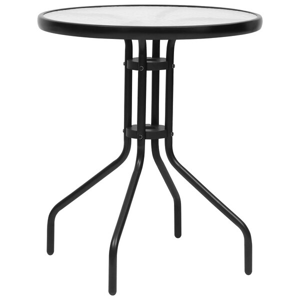 vidaXL Patio Table Black ?23.6