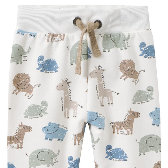 Topomini Baby Jogginghose mit Safari-Allover