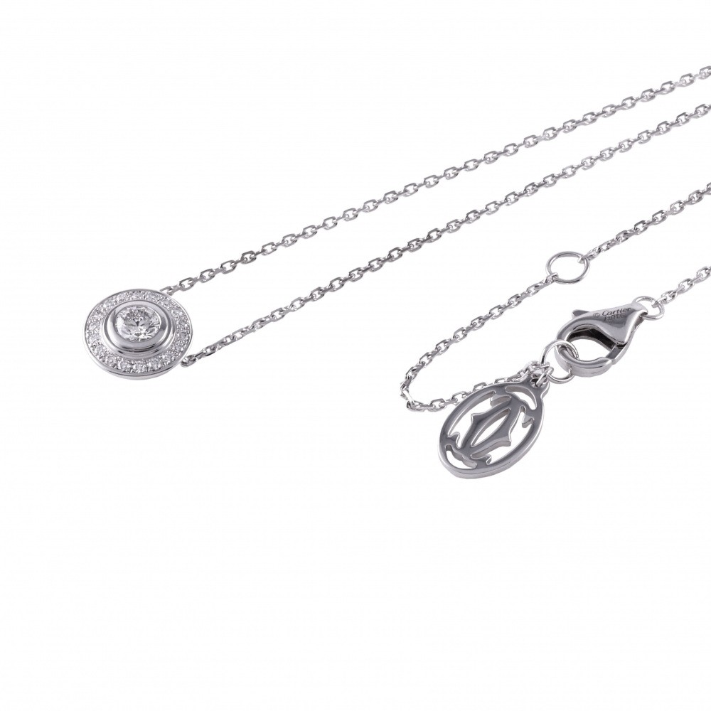 Cartier Damour (diamant Leger) Necklace 18K White Gold N7406800
