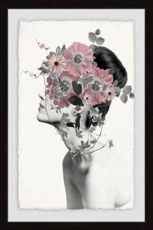 Floral Craze Framed Print - Multi