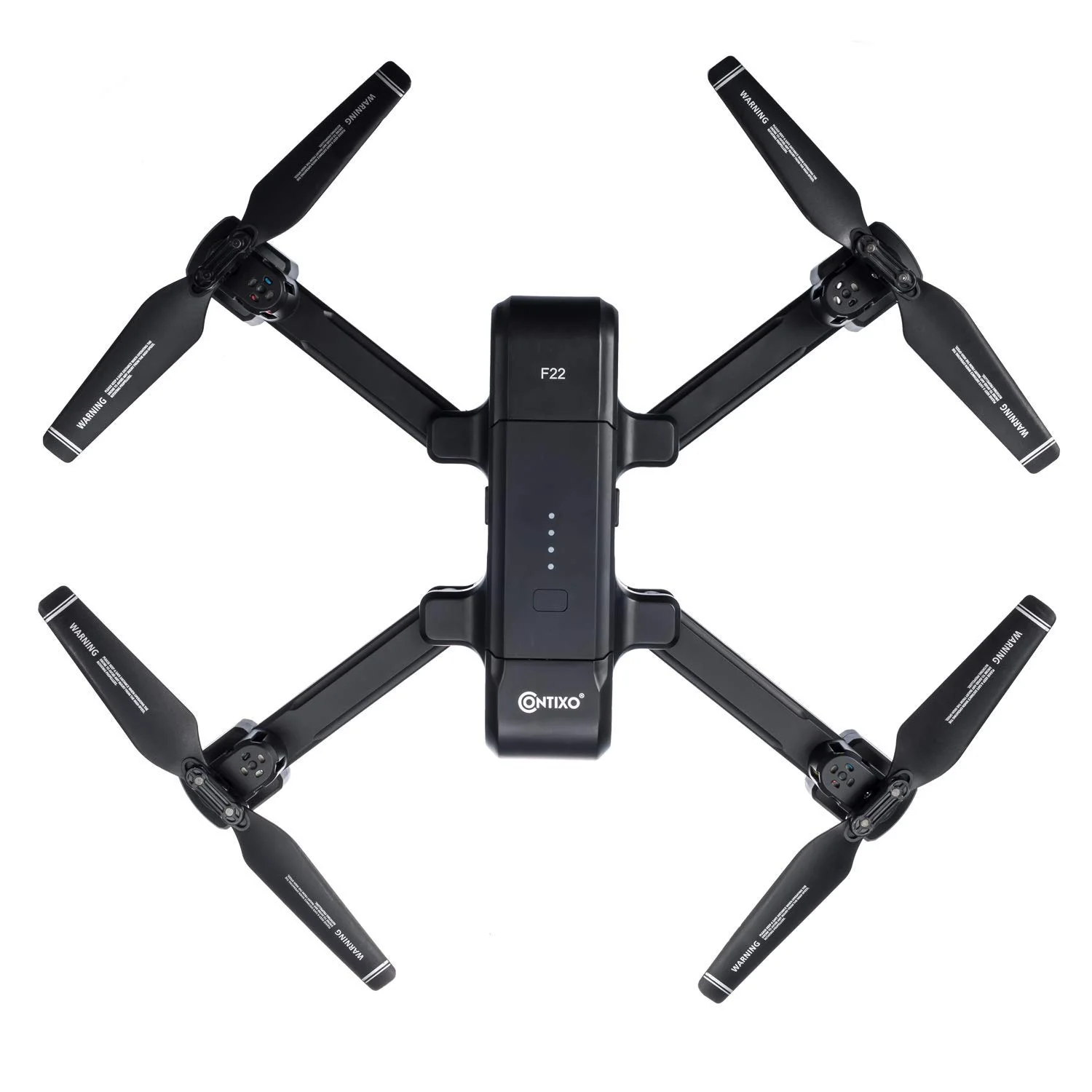 Contixo F22 Foldable RC Quadcopter Drone - GPS, 1080p HD Camera, Brushless Motors