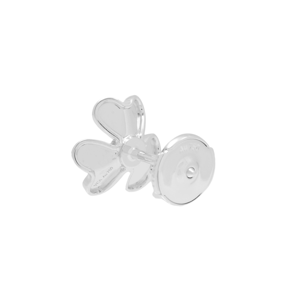 Van Cleef & Arpels Frivole Earrings 18K White Gold VCARPJMO00