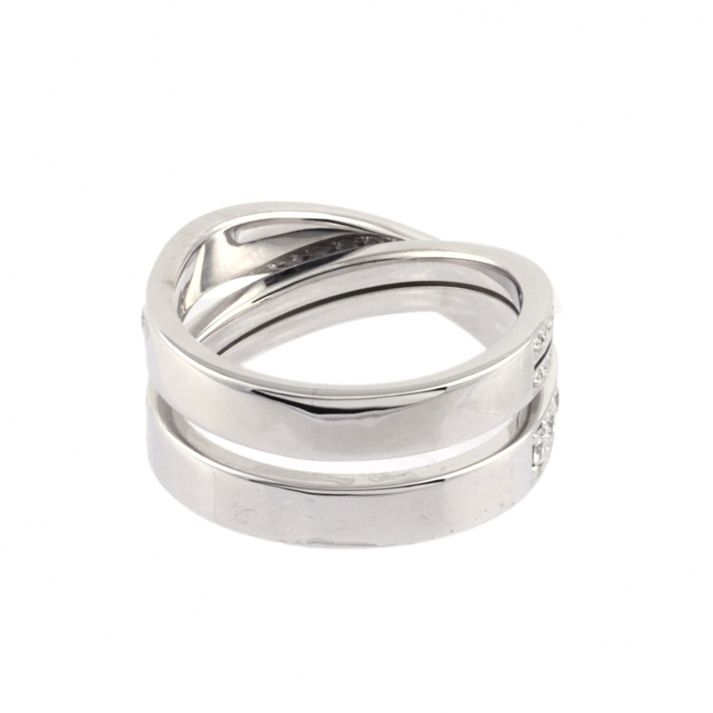 Cartier Ethancel Do Ring 18K White Gold Diamond N4243000