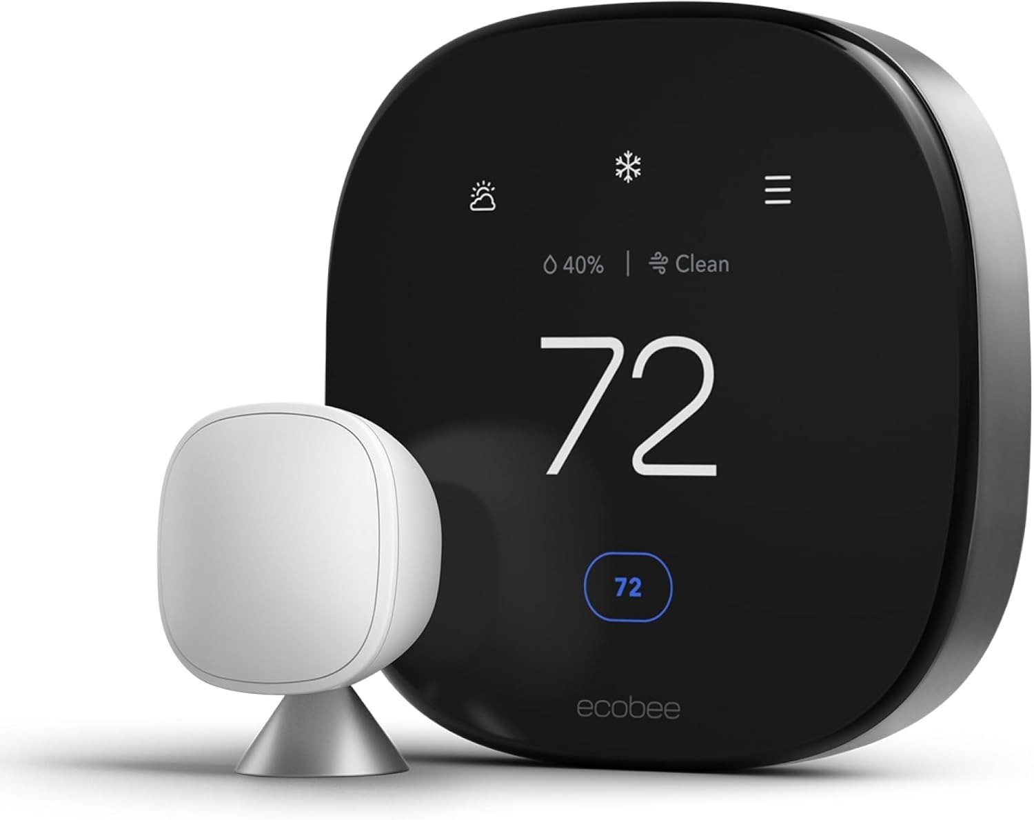 Smart Thermostat Premium with Smart Sensor and Air Quality Monitor – Programmable Wifi Thermostat – Works with Siri, Alexa, Google Assistant