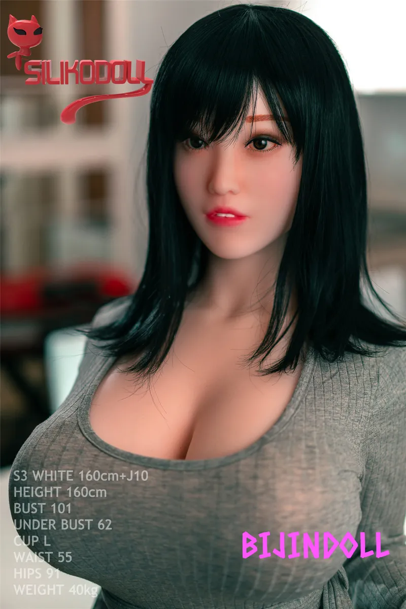 SilikoDoll 160cm L-Cup Silicone Sex Doll Head #J10 S Series