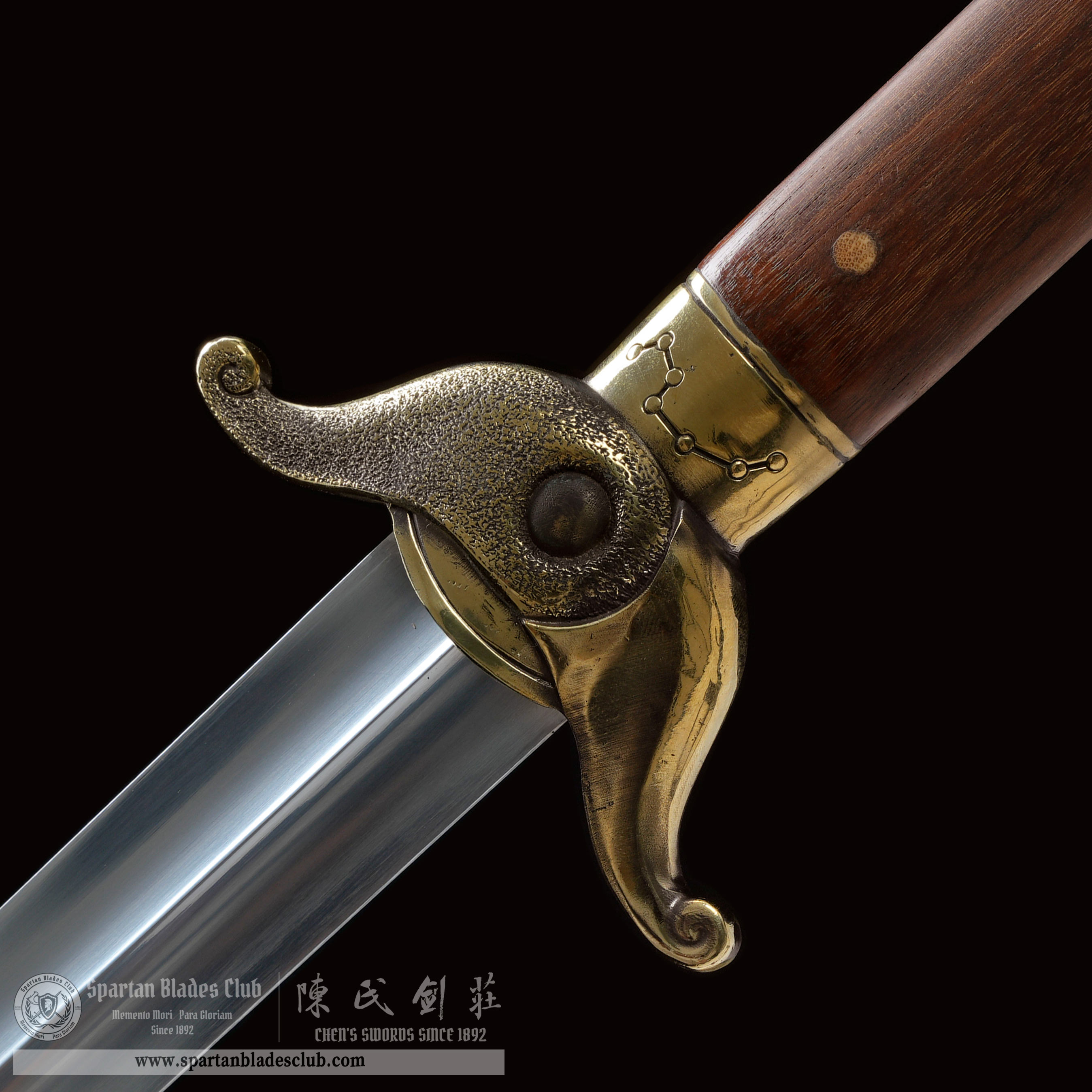 XA08 | SanFeng JianⅠ| Two-handed sword | Practice Sword | Chinese weapons | Spring steel | Battle-Ready | Full-tang | Spartan Blades Club | CHEN'S SWORDS 1892 - Spartan Blades Club - 陳氏劍莊1892