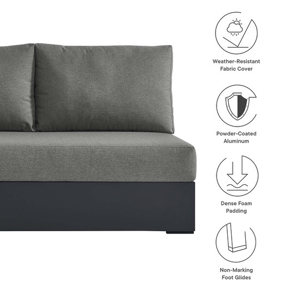Tahoe Patio Aluminum Modular LeftFacing Loveseat