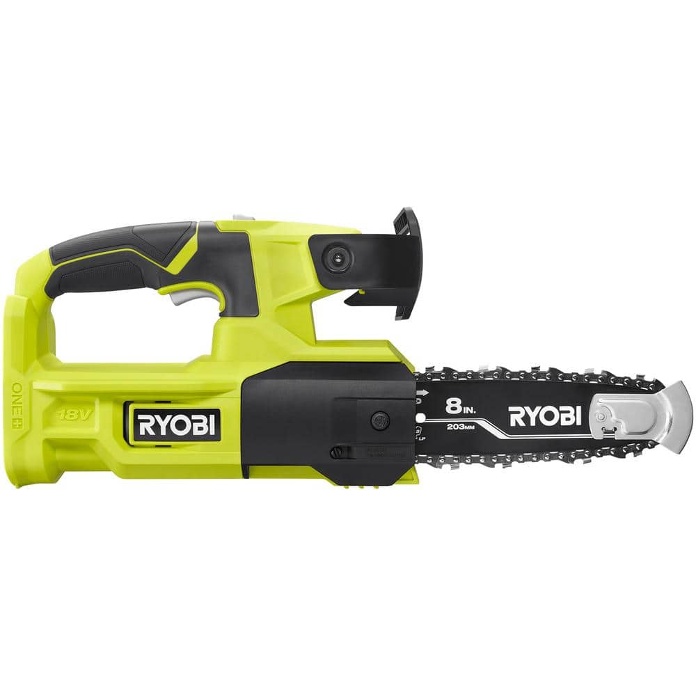 RYOBI ONE+ 18V 8 in. Battery Pruning Chainsaw P5452BTL