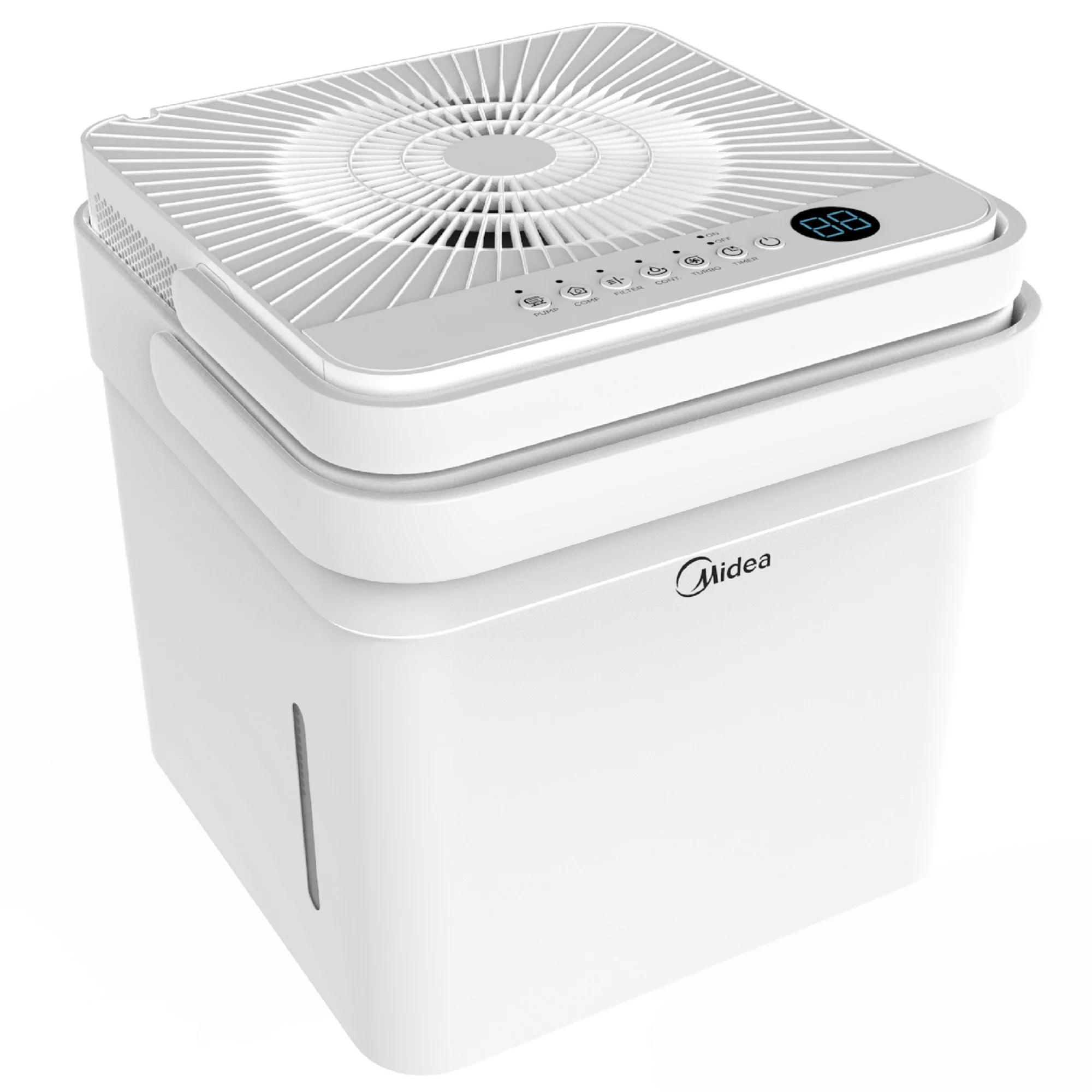 Midea Cube 20-Pint Smart WiFi Dehumidifier， Coverage up to 2，000 sq. ft.