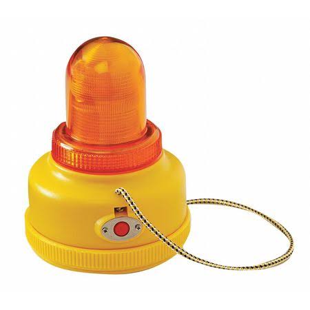 Federal Signal LP3TL-024A Low Profile Warning Light,LED,Amber,24V