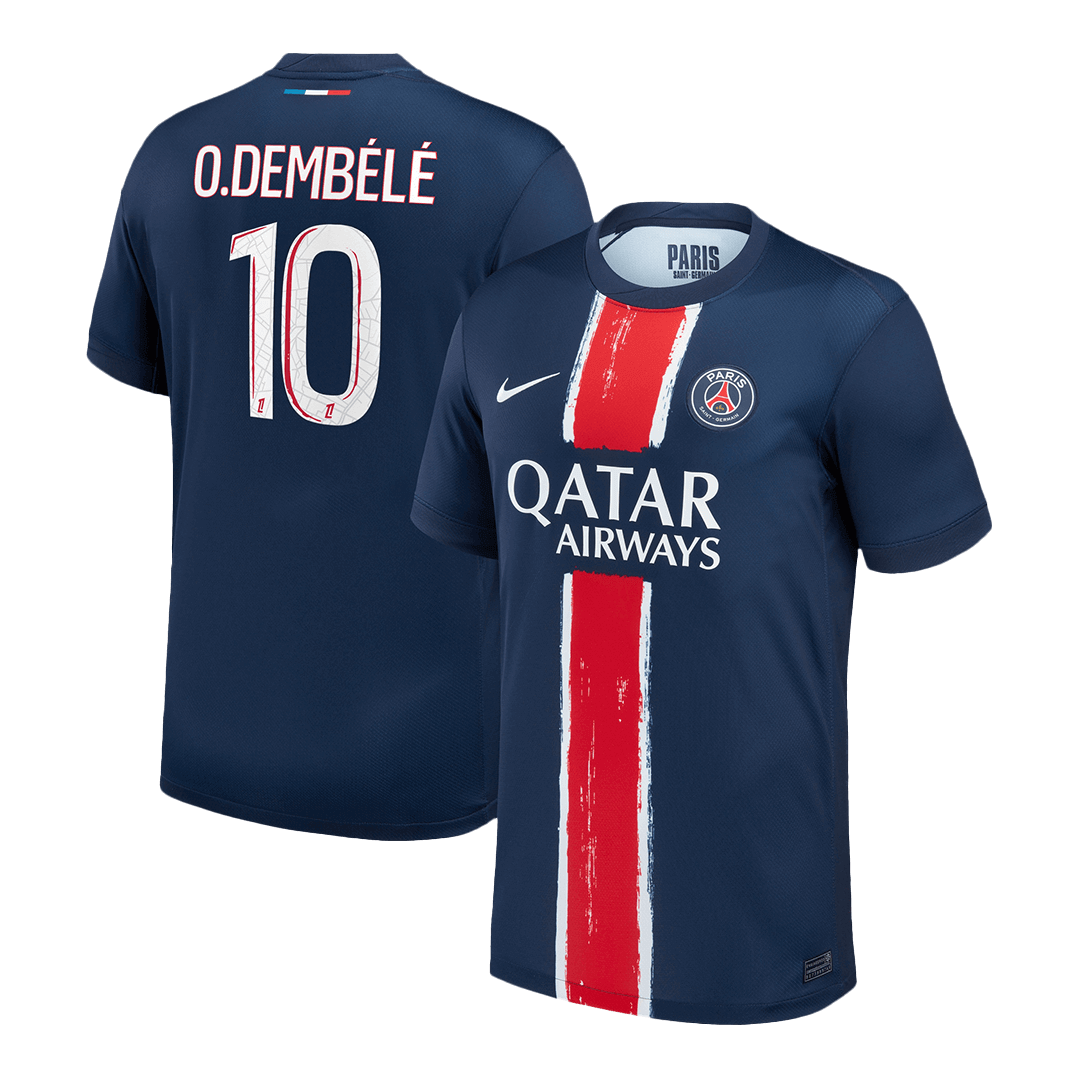 O.DEMBÉLÉ #10 PSG Home Soccer Jersey