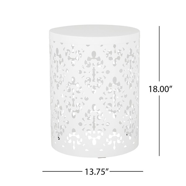 Cutout Design Side Table