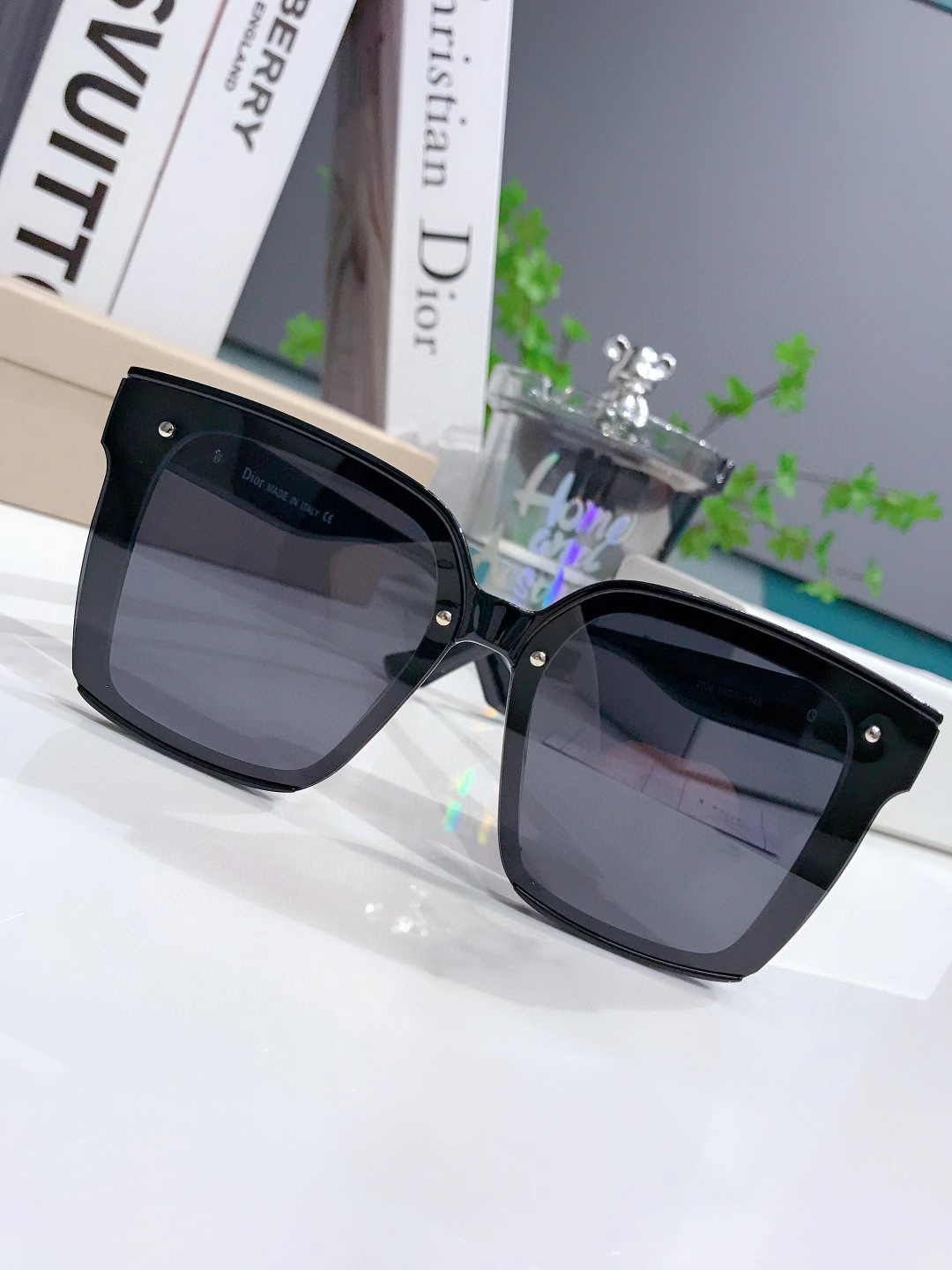 DIOR sunglasses HD polarized lenses travel design stylish versatile same style for men and women - cnluxepick