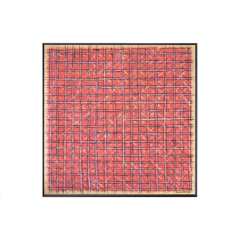 AH079 - Chanel Gabrielle 1994 Tweed Linen Christmas Warmth Wall Decor