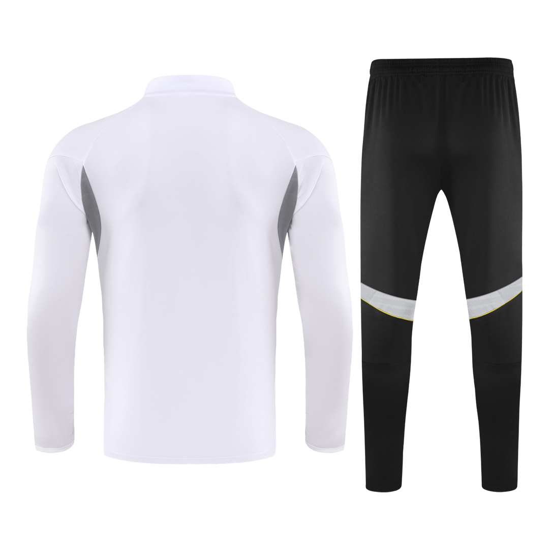 Real Madrid 1/4 Zip Tracksuit 2025/26 White