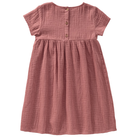 Topolino Pure Collection Mädchen Musselin-Kleid mit Teilungsnaht