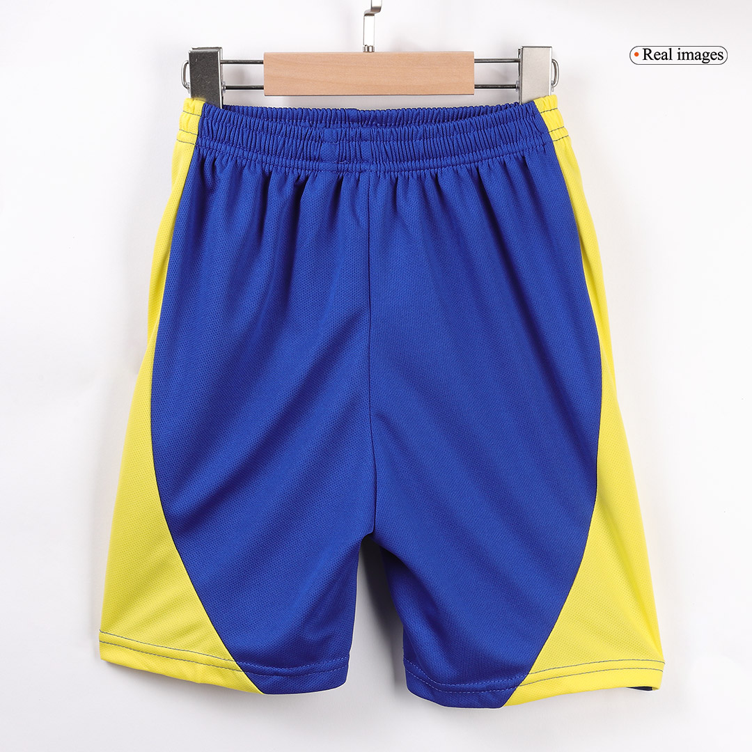 RONALDO #7 Al Nassr Home Kids Soccer Jerseys Kit - ACL