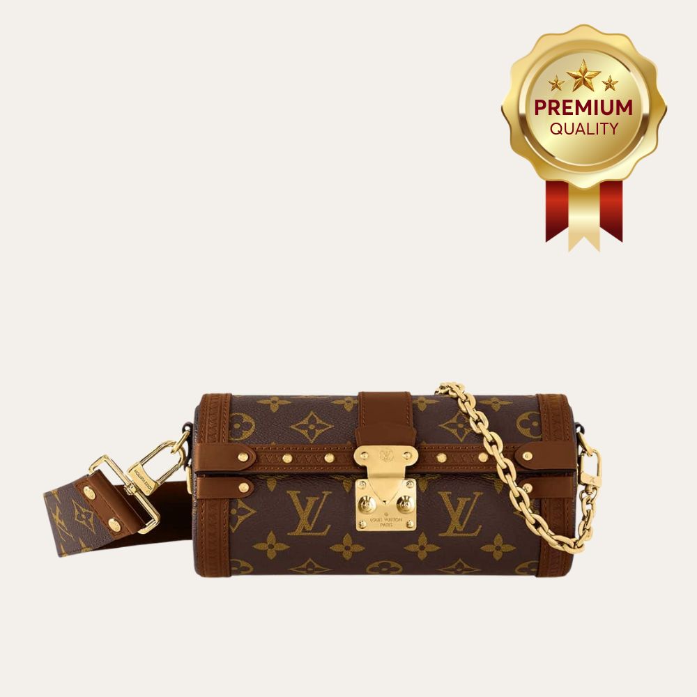 [Premium Quality] – Louis Vuitton Papillon Trunk Monogram Brown 7.5 Inches M57835