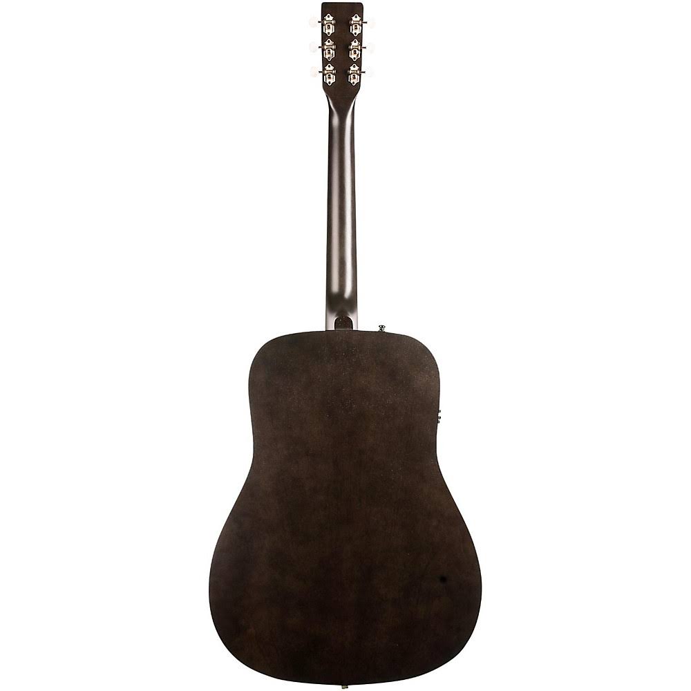 Art u0026 Lutherie Americana Dreadnought Acoustic Electric Guitar Faded Black