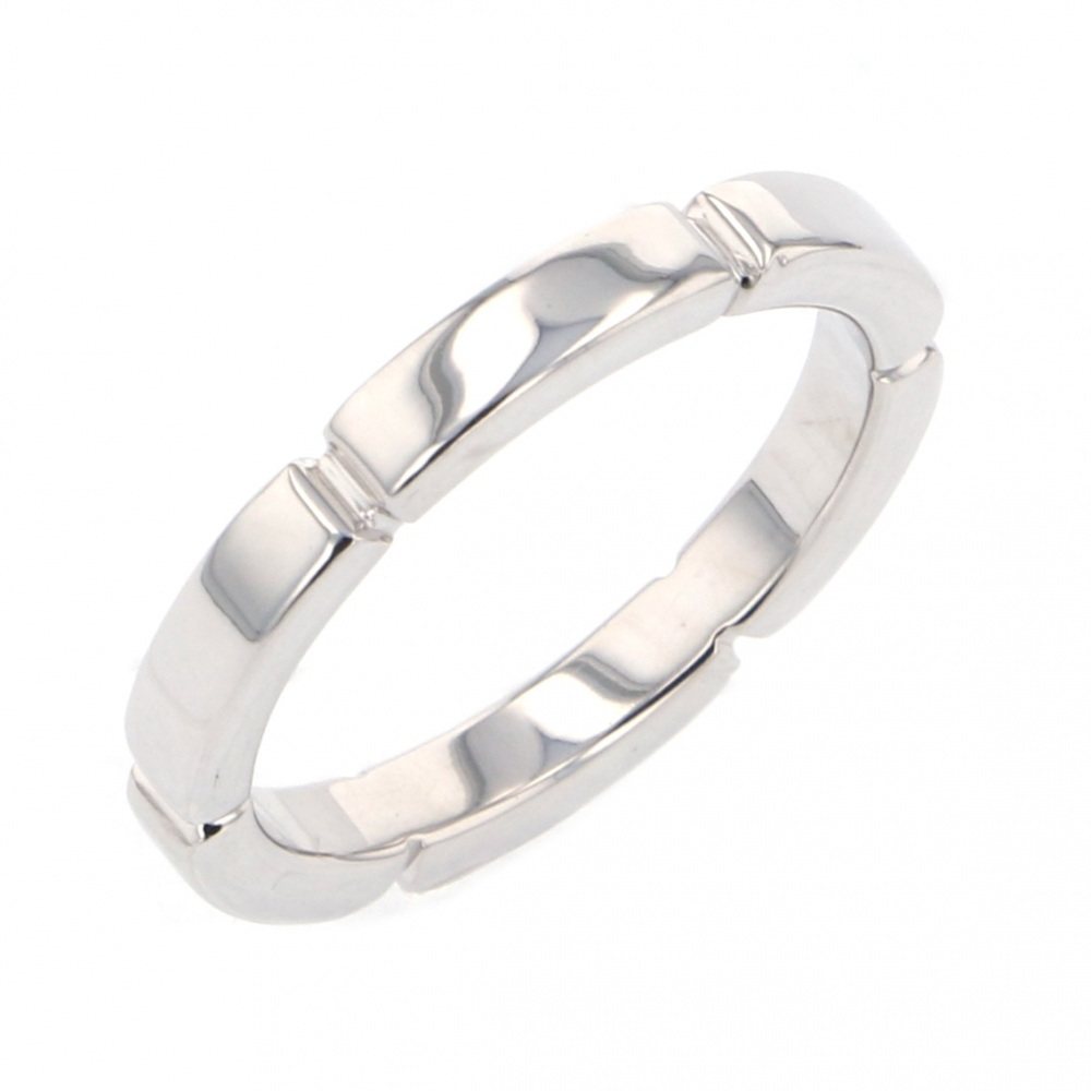 Cartier Mayon Pantale Ring 18K White Gold
