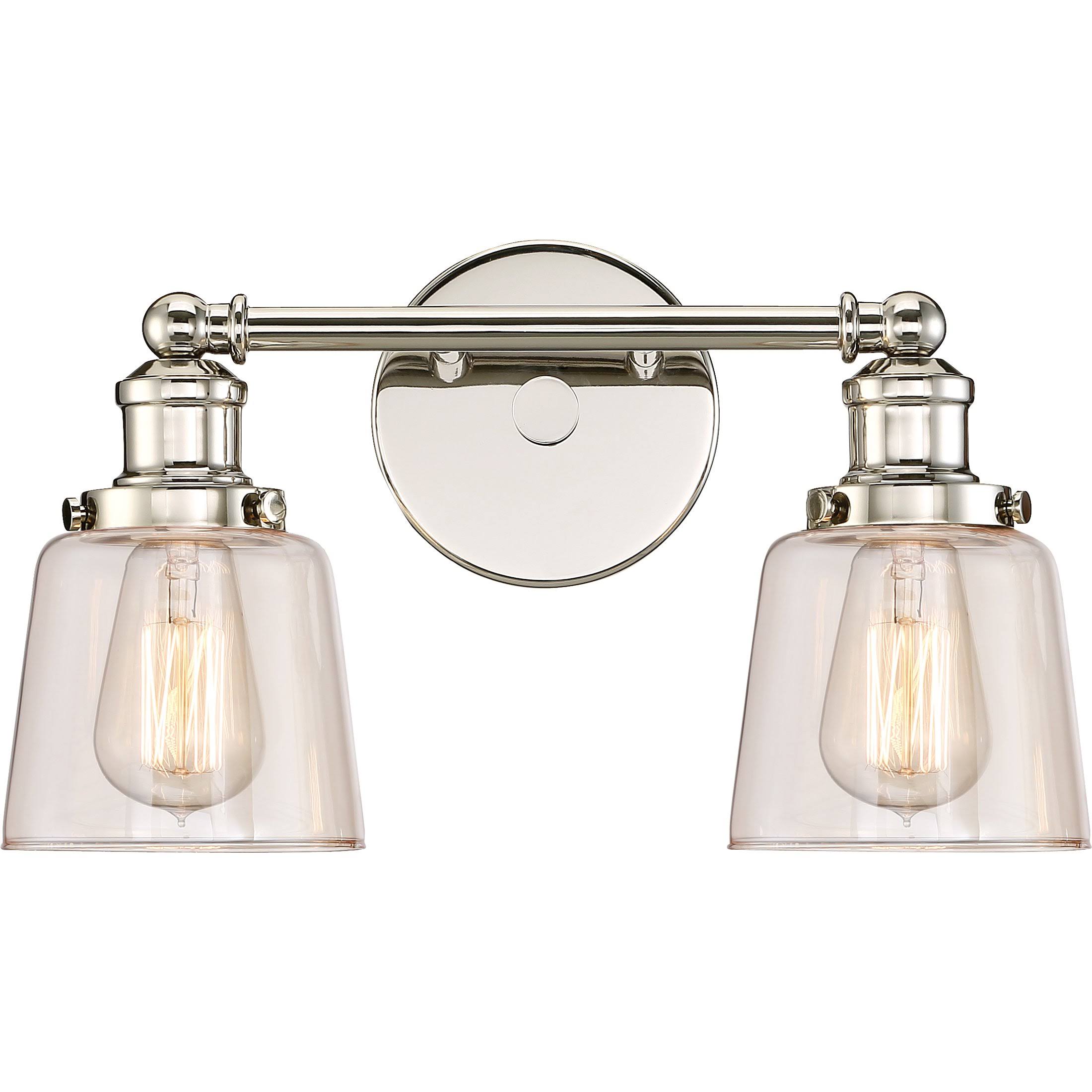 Quoizel UNIM8603PK Union Bath Light, Polished Nickel