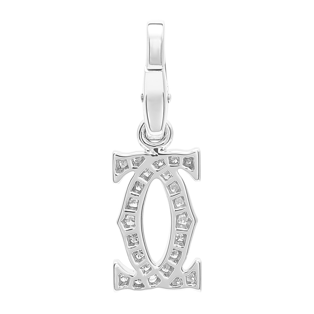 Cartier 2C Accessory 18K White Gold Diamond B3010300